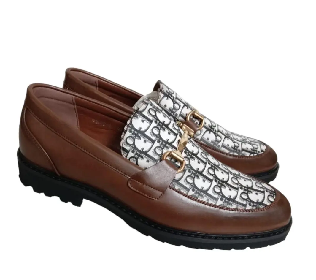 Mens Brown Duo Shoe